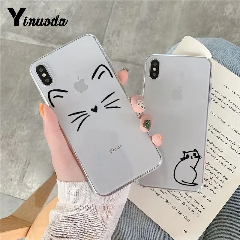 Прозрачный чехол для iphone 13 8 7 6 6S Plus X 5 | Мобильные телефоны и аксессуары