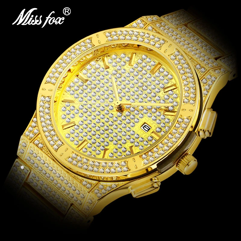 Dropshipping 2020 MISSFOX AAA+ Diamond Set Luxury Brand Hublo Geneve Big Bang Classic Fusion Quartz Movt Men Wrist Watch For Men
Dropshipping 2020 MISSFOX AAA+ Diamond Set Luxury Brand Hublo Geneve Big Bang Classic Fusion Quartz Movt Men Wrist Watch For Men