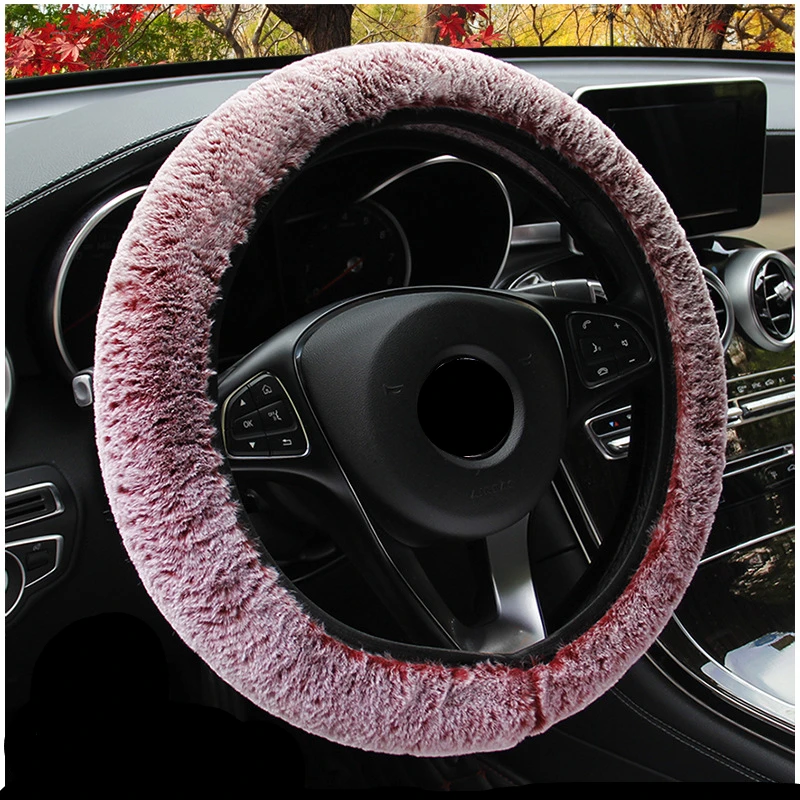 Universal 37-39cm High-grade Soft Warm Imitation Rabbit Fur Steering Wheel Cover For Car Steering Winter Wheel Interior Parts
Universal 37-39cm High-grade Soft Warm Imitation Rabbit Fur Steering Wheel Cover For Car Steering Winter Wheel Interior Parts