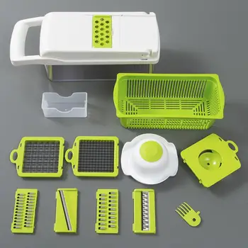 Mandoline Vegetable Fruit Slicer Set 7 in 1 Multifunctional Potato Peeler Fruit Carrot Grater Salad Maker Kitchen Tool Drop ship
Mandoline Vegetable Fruit Slicer Set 7 in 1 Multifunctional Potato Peeler Fruit Carrot Grater Salad Maker Kitchen Tool Drop ship