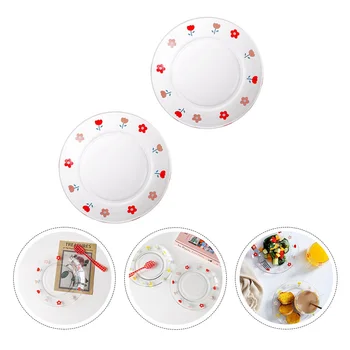 2Pcs High Quality Lovely Durable Sturdy Food Serving Plates Food Container Glass Plate Salad Plate Dessert Plate for Home Restau
2Pcs High Quality Lovely Durable Sturdy Food Serving Plates Food Container Glass Plate Salad Plate Dessert Plate for Home Restau