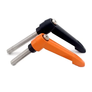 SUS304 Screw M10*15/20/25/30/35/40/45/50/60/70MM Knob Adjustable Handle Machinery Tool Black Thread Dia.10mm Clamping handles
SUS304 Screw M10*15/20/25/30/35/40/45/50/60/70MM Knob Adjustable Handle Machinery Tool Black Thread Dia.10mm Clamping handles