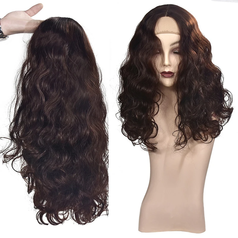 Lace Front Wavy Wigs Synthetic Wig for Black Women Brown Natural Middle Part Heat Resistant Hair
Lace Front Wavy Wigs Synthetic Wig for Black Women Brown Natural Middle Part Heat Resistant Hair