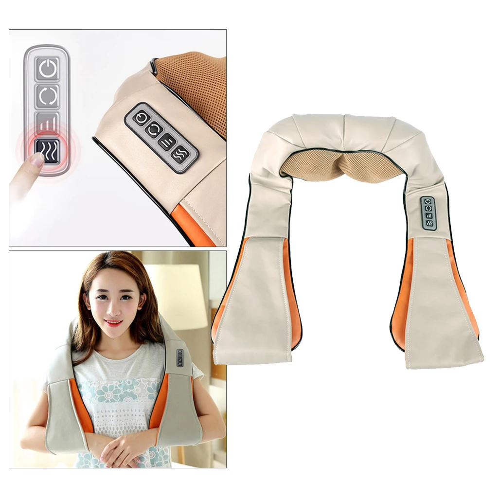 Shiatsu Massagers for Neck Back and with Heat Deep Portable Deep Tissue US Shoulder Massagers massagers Handheld W/ Heat Corded
