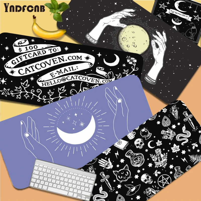 Коврик для мыши Witches moon Tarot коврик игровой Размер резиновых ковриков Deak overwatch/cs