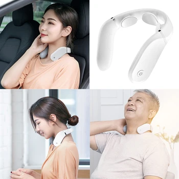 Portable Wireless Electric Cervical Massager Machine Therapy Device Neck Massager Far Infrared Heating Relax Work For App
Portable Wireless Electric Cervical Massager Machine Therapy Device Neck Massager Far Infrared Heating Relax Work For App