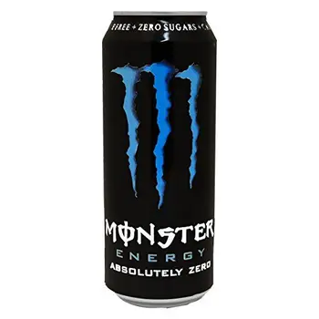 Monster Energy Absolutely Zero Can, Sugar Free Energy Drink, Energy, with Taurine and Caffeine, 0.5l
Monster Energy Absolutely Zero Can, Sugar Free Energy Drink, Energy, with Taurine and Caffeine, 0.5l