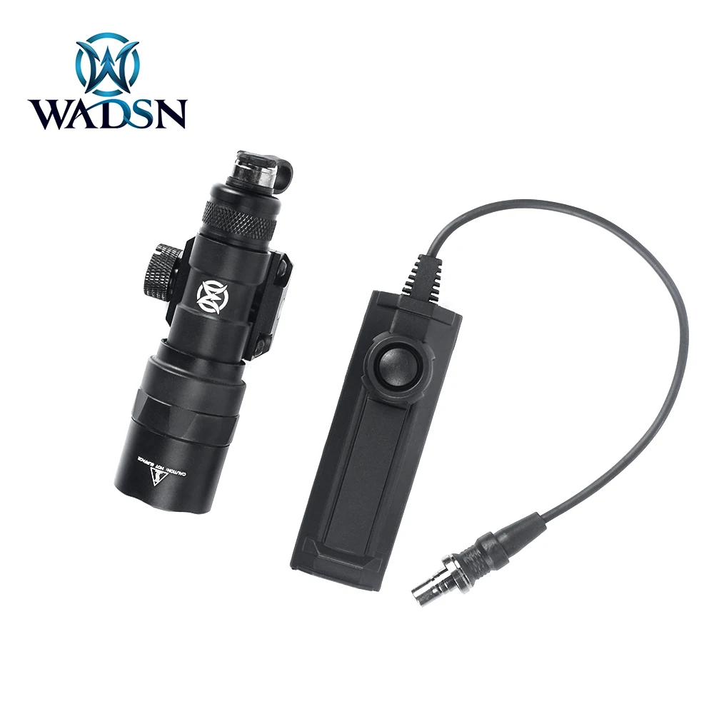 Wadsn Tactical M300B with Dual Function Tape Switch 120Lumens Scout Light Outdoor Rifle Hunting Flashlight WD04021 Weapon Light
Wadsn Tactical M300B with Dual Function Tape Switch 120Lumens Scout Light Outdoor Rifle Hunting Flashlight WD04021 Weapon Light