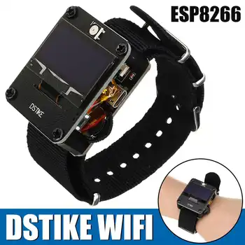 DSTIKE WiFi Deauther Wristband Smart Watch Wearable WiFi Control Test Tool LED ESP8266 Development Board for Arduino
DSTIKE WiFi Deauther Wristband Smart Watch Wearable WiFi Control Test Tool LED ESP8266 Development Board for Arduino