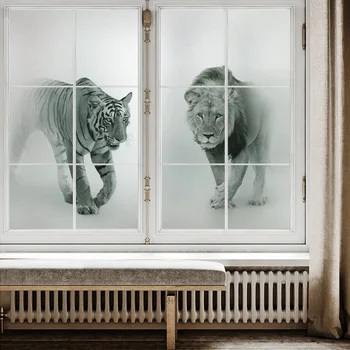 Static glass window film privacy protection three kinds of animal patterns static absorption bathroom bedroom home decoration
Static glass window film privacy protection three kinds of animal patterns static absorption bathroom bedroom home decoration