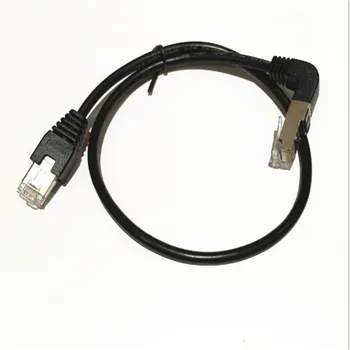 RJ45 extension cord 90 degree Ethernet computer network cable network room network jumper bent foot crystal head
RJ45 extension cord 90 degree Ethernet computer network cable network room network jumper bent foot crystal head