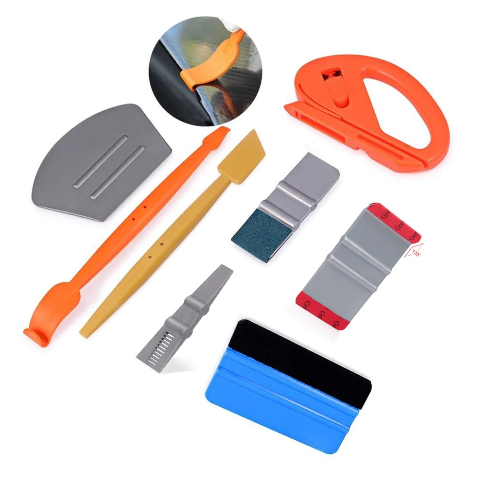 EHDIS Vinyl Car Wrap Magnetic Stick Squeegee Scraper Carbon Fiber Foil Film Wrapping Tool Kit Car Window Tinting Accessories
EHDIS Vinyl Car Wrap Magnetic Stick Squeegee Scraper Carbon Fiber Foil Film Wrapping Tool Kit Car Window Tinting Accessories