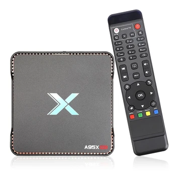 A95X MAX Android Smart TV Box 5G WiFi Amlogic S905X2 4GB RAM 64GB ROM Android 8.1 Set Top Box Support Video Recording
A95X MAX Android Smart TV Box 5G WiFi Amlogic S905X2 4GB RAM 64GB ROM Android 8.1 Set Top Box Support Video Recording