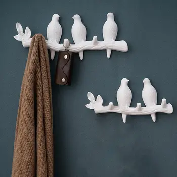 Resin Wall Decorations Bird Key Bedroom kitchen Coat Clothes Towel Hooks 1PC Home Accessories Living Room Hanger
Resin Wall Decorations Bird Key Bedroom kitchen Coat Clothes Towel Hooks 1PC Home Accessories Living Room Hanger