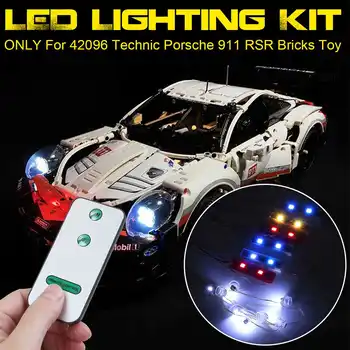 LED Lighting Kit Remote Version for 42096 Technic for Porsche for 911 for RSR (Model Not Included) with Battery
LED Lighting Kit Remote Version for 42096 Technic for Porsche for 911 for RSR (Model Not Included) with Battery
