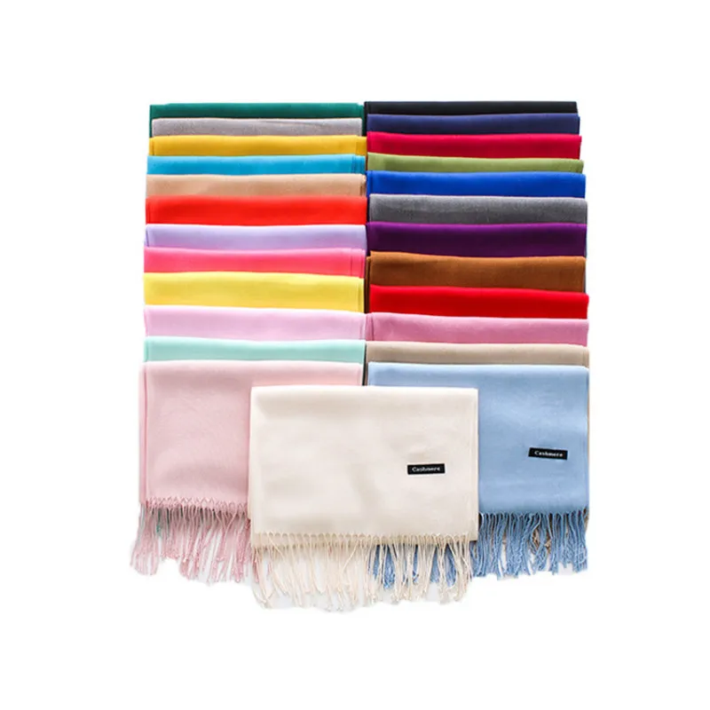 Comfortable Fabric Woman Scarf Solid Color Imitate Cashmere foulard Scarf Woman Keep Warm Will Shawl Joker Scarf Annual Meeting
Comfortable Fabric Woman Scarf Solid Color Imitate Cashmere foulard Scarf Woman Keep Warm Will Shawl Joker Scarf Annual Meeting