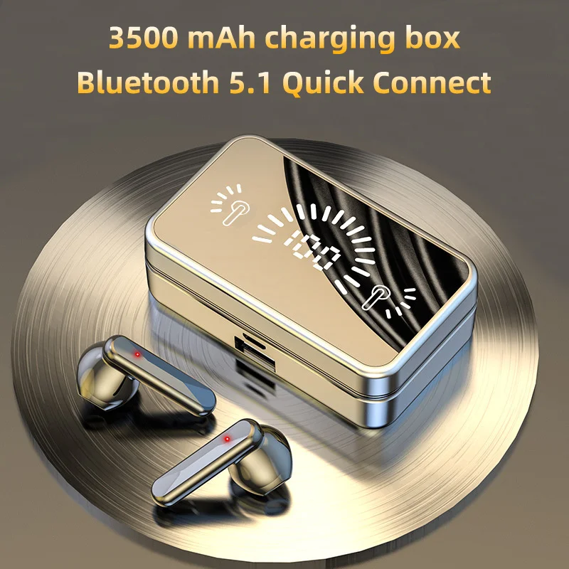 Беспроводная гарнитура TWS с зарядным устройством Bluetooth 5 13500 мА · ч высокоточная