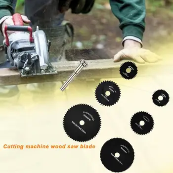 7pcs Round Saw Blade Installa and Remove Convenient Simple HSS Steel Woodworking Cutting Tipped Wood Cutting Disc
7pcs Round Saw Blade Installa and Remove Convenient Simple HSS Steel Woodworking Cutting Tipped Wood Cutting Disc