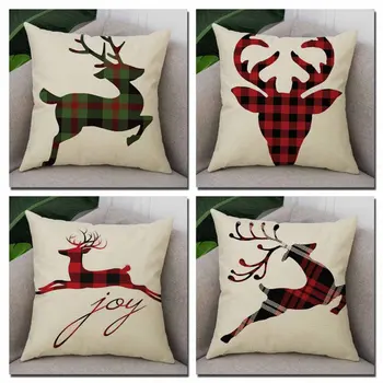 Hot Christmas Elk Cotton And Linen Pillowcase For Bedroom Comfortable And Clear Animal Picture Pillowcase For Sofa Pillow
Hot Christmas Elk Cotton And Linen Pillowcase For Bedroom Comfortable And Clear Animal Picture Pillowcase For Sofa Pillow