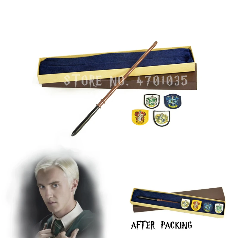28 Kinds of Potter magic Wand With Gift Box Packing Metal-Core Magic Wand For Children Cosplay Harried Magical Wand With Gift Hacb05f8c00044bb5afb67cfa43c6e3e2P