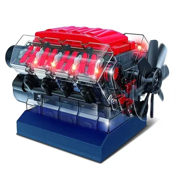 Mini V8 Combustion Engine Model Building Kit Combustion Engine Model Science And School Education Toy for Student
Mini V8 Combustion Engine Model Building Kit Combustion Engine Model Science And School Education Toy for Student
