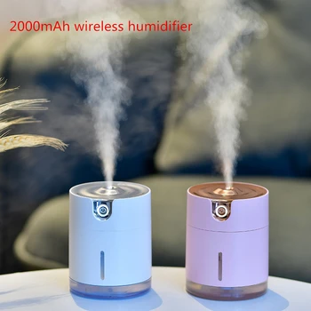 300ML Wireless Air Humidifier USB Rechargeable Ultrasonic Mist Maker Aroma Diffuser Humidifiers with LED Colorful Light for Home
300ML Wireless Air Humidifier USB Rechargeable Ultrasonic Mist Maker Aroma Diffuser Humidifiers with LED Colorful Light for Home