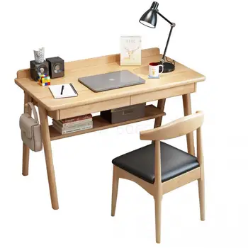 Simple Solid Wood Desk Household Desktop Study Student Learns To Write Table Bedroom
Simple Solid Wood Desk Household Desktop Study Student Learns To Write Table Bedroom