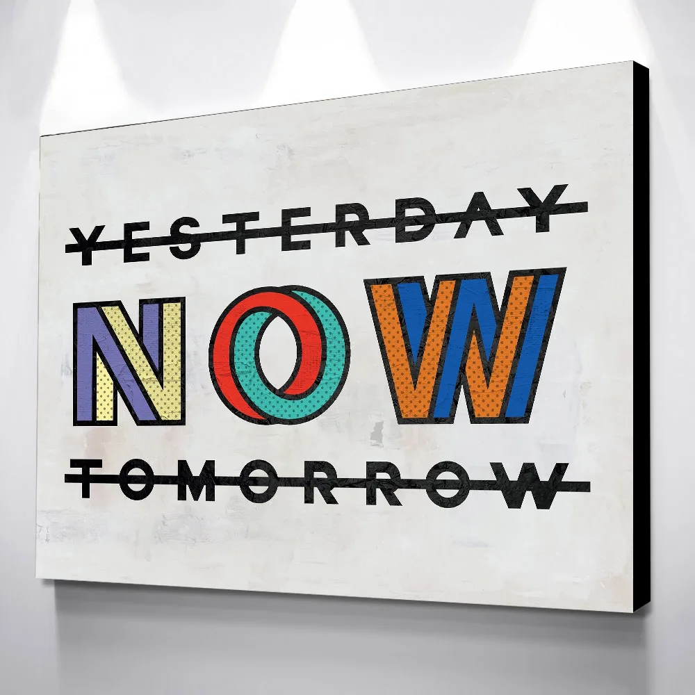 Canvas Hd Printed Nordic Home Decor Yesterday Now Tomorrow Painting Poster Minimalist Wall Art Picture For Bedroom Modular Frame
Canvas Hd Printed Nordic Home Decor Yesterday Now Tomorrow Painting Poster Minimalist Wall Art Picture For Bedroom Modular Frame