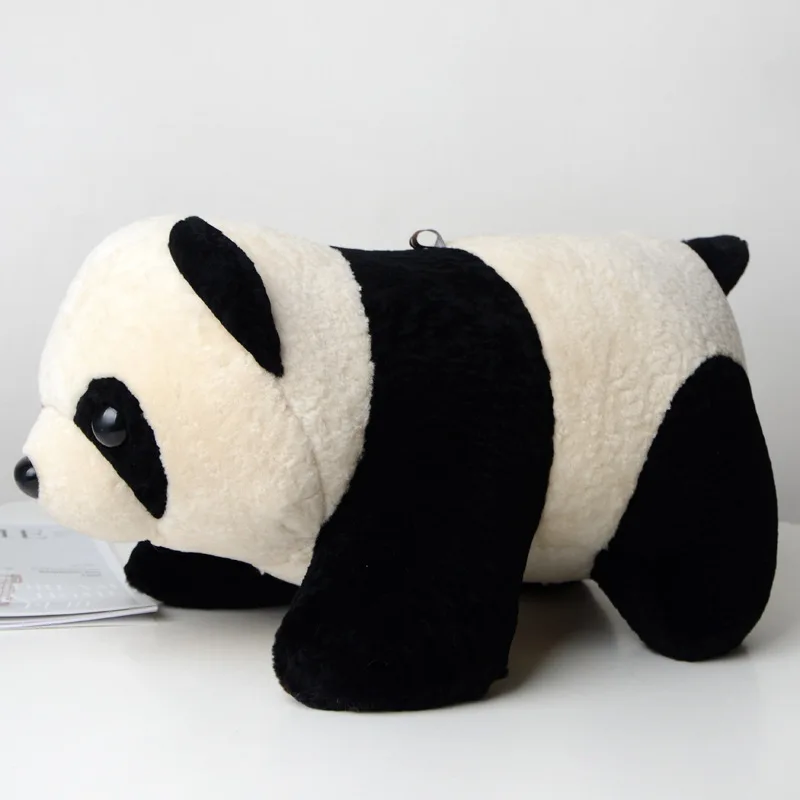 Sheep Fur New Style Party Attitude Giant Panda Doll Plush Toys Model Black And White
Sheep Fur New Style Party Attitude Giant Panda Doll Plush Toys Model Black And White