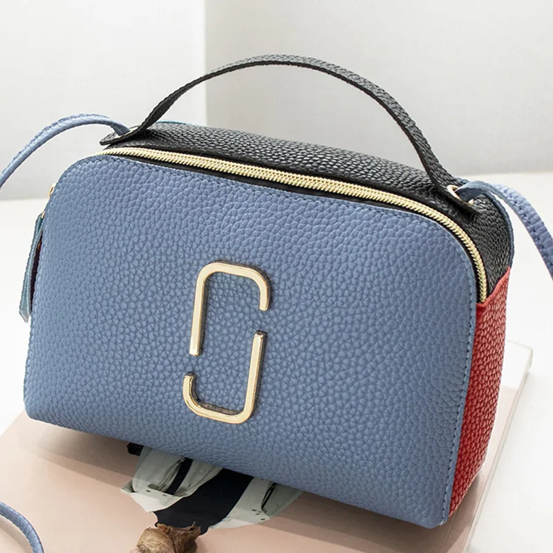 2019 New Style Korean-style Camera Contrast Color Square Sling Bag Embossed Leather Shoulder Oblique Bag Phone Coin Purse
2019 New Style Korean-style Camera Contrast Color Square Sling Bag Embossed Leather Shoulder Oblique Bag Phone Coin Purse