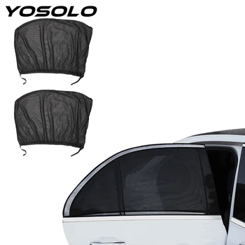 YOSOLO 2Pcs Car Window Cover Auto Side Rear Window Sun Shade Car-styling UV Protection Shield Mesh Cover Sunshade Curtain
YOSOLO 2Pcs Car Window Cover Auto Side Rear Window Sun Shade Car-styling UV Protection Shield Mesh Cover Sunshade Curtain