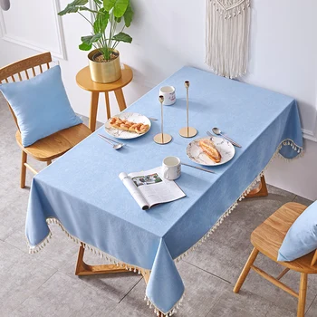 Nordic Table Cloth Rectangle Dining Table Cover Protector Mordern White Simple Washable Tassels tapete скатерть на стол nappe
Nordic Table Cloth Rectangle Dining Table Cover Protector Mordern White Simple Washable Tassels tapete скатерть на стол nappe