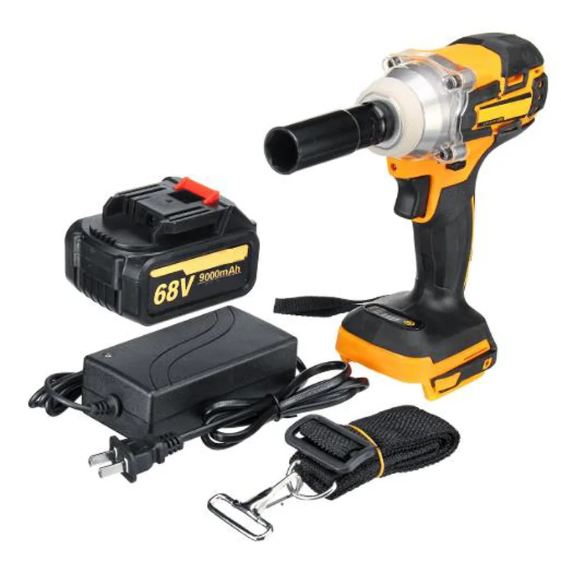 Electric Impact Wrench Kit Strap Socket Rechargeable Battery LED Working Lights Grip Handle Power Repairing Tools
Electric Impact Wrench Kit Strap Socket Rechargeable Battery LED Working Lights Grip Handle Power Repairing Tools