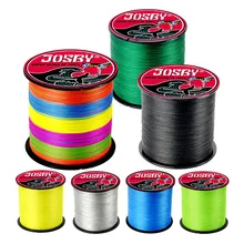 JOSBY 300M 500M 1000M 4 Strands Braid Fishing line Nylon Multicolor Multifilament Carp Wire Accessories PE line 10LB-80LB
JOSBY 300M 500M 1000M 4 Strands Braid Fishing line Nylon Multicolor Multifilament Carp Wire Accessories PE line 10LB-80LB