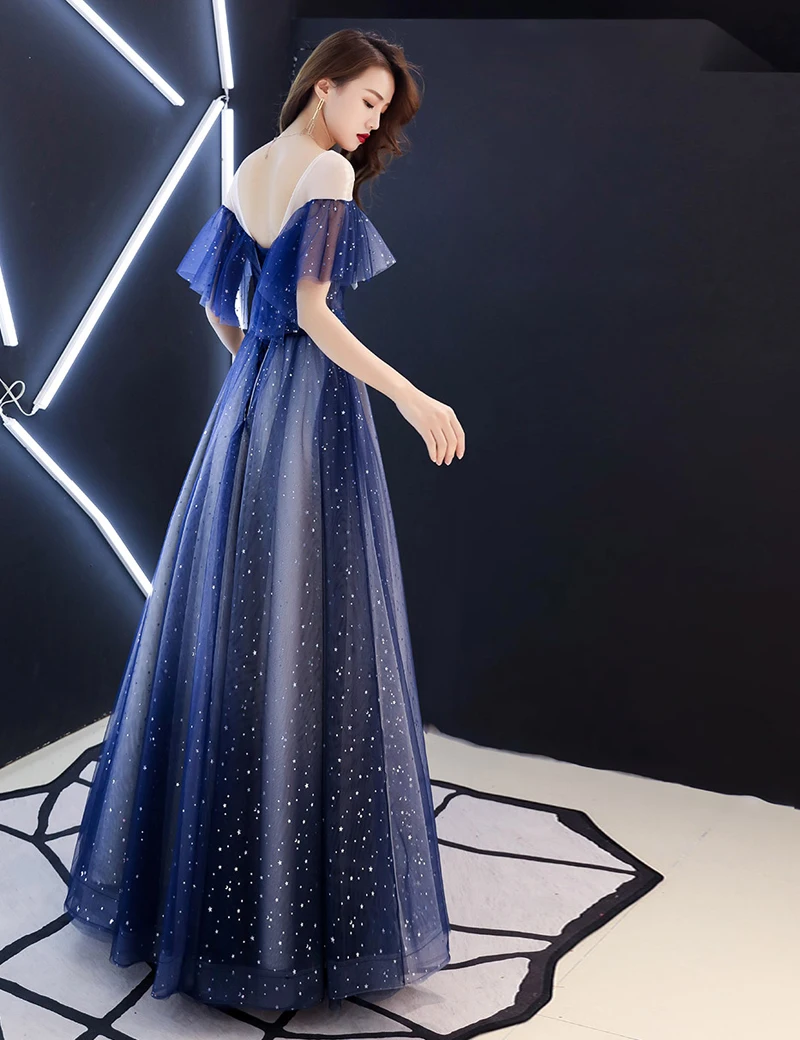 New Cheap Long Homecoming Dresses Short Sleeves Stars Design Beaded Tulle Gowns for Prom Cocktail Graduation Dress
New Cheap Long Homecoming Dresses Short Sleeves Stars Design Beaded Tulle Gowns for Prom Cocktail Graduation Dress
