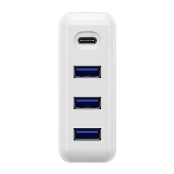 4 in 1 Type C 61W Power Adapter HUB 3 USB 3.0 PD Charge Dock Expansion Splitter Fireproof Enclosure Strong and Anti-Falling
4 in 1 Type C 61W Power Adapter HUB 3 USB 3.0 PD Charge Dock Expansion Splitter Fireproof Enclosure Strong and Anti-Falling