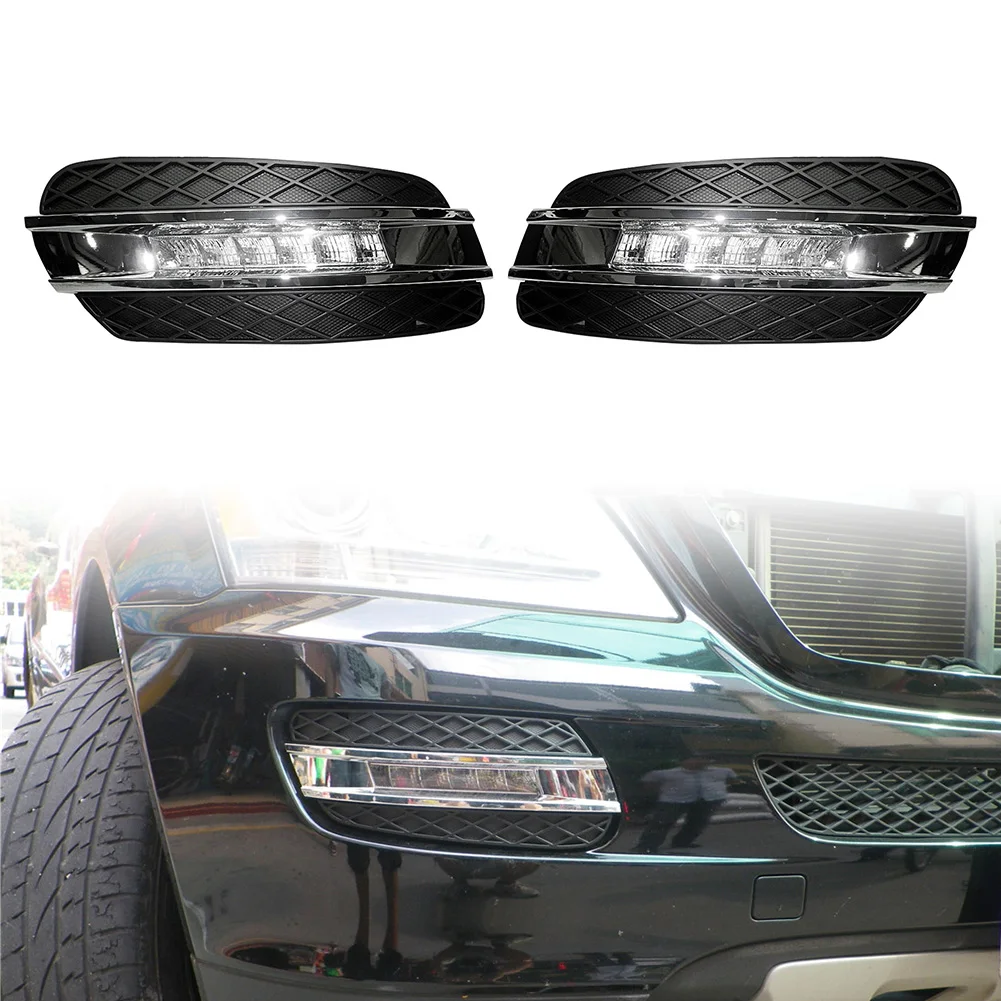 Дневные ходовые огни для Mercedes Benz W164 M-Class ML320 ML350 ML500 ML550 ML63 AMG 2006 2007 2008, 2 шт.
Дневные ходовые огни для Mercedes Benz W164 M-Class ML320 ML350 ML500 ML550 ML63 AMG 2006 2007 2008, 2 шт.