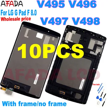 10 PCS For LG G Pad F 8.0 V495 V496 V497 V498 LCD Display Touch Screen Digitizer Sensor Panel Assembly Replacement Part
10 PCS For LG G Pad F 8.0 V495 V496 V497 V498 LCD Display Touch Screen Digitizer Sensor Panel Assembly Replacement Part