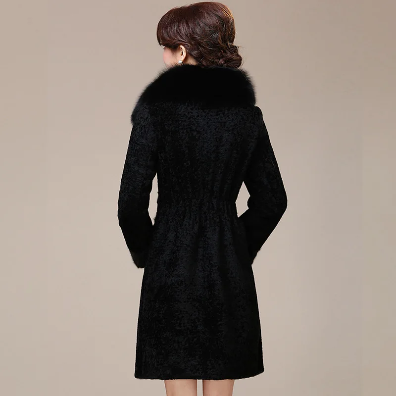 Real Coat Women Long Winter Jacket Fox Collar Sheep Shearing Wool Jackets Warm Mink Fur Coats Clothes 2020 822-1 KJ3125
Real Coat Women Long Winter Jacket Fox Collar Sheep Shearing Wool Jackets Warm Mink Fur Coats Clothes 2020 822-1 KJ3125