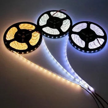 5M/lot 2835 SMD CRI80+ More Brighter Than 3528 5050 SMD LED Strip light DC 12V 60LEDs/M Indoor Decorative Tape White
5M/lot 2835 SMD CRI80+ More Brighter Than 3528 5050 SMD LED Strip light DC 12V 60LEDs/M Indoor Decorative Tape White