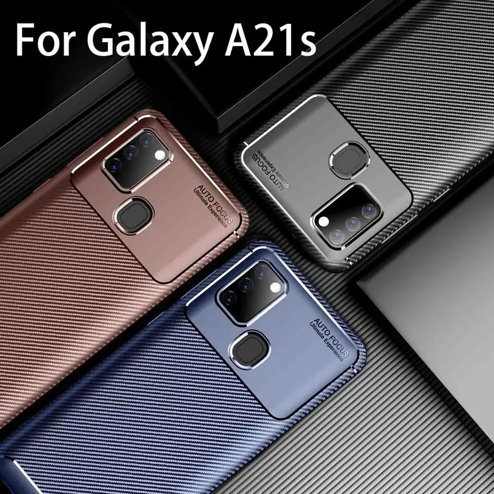 Чехол для samsung Galaxy A21s задняя крышка GalaxyA21s a 21 s a21 защитные аксессуары мягкий