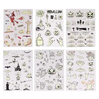 6 pcs Halloween Creative Temporary Luminous Sticker for Kids Adults
6 pcs Halloween Creative Temporary Luminous Sticker for Kids Adults