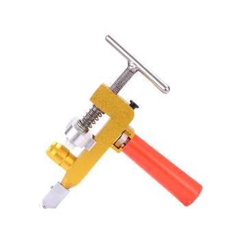 2 in 1 Glass Tile Cutter Aluminum Glass Cutter for Tiling Glass Mirror Cutting Tool