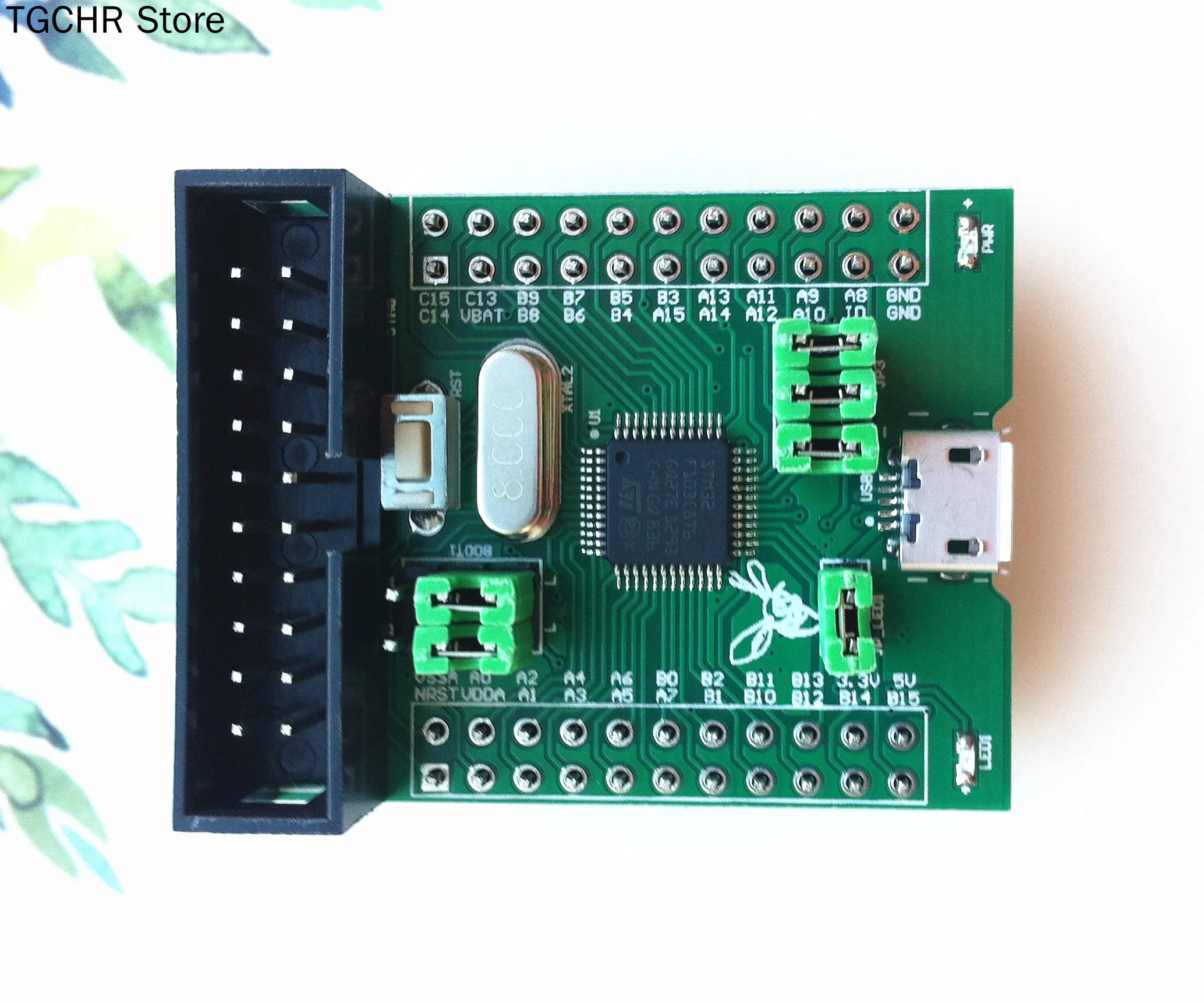 Системная плата минимальной конфигурации Stm32f103c8t6, обучающая мини-плата STM32F103
Системная плата минимальной конфигурации Stm32f103c8t6, обучающая мини-плата STM32F103