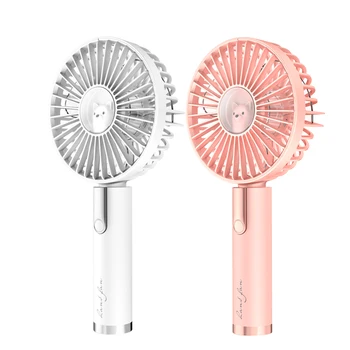 Cute Bear Handheld USB Mini Fan Portable Electric Fan with Holder 1200mah Battery Rechargeable Air Cooler 3 Colors 
Cute Bear Handheld USB Mini Fan Portable Electric Fan with Holder 1200mah Battery Rechargeable Air Cooler 3 Colors