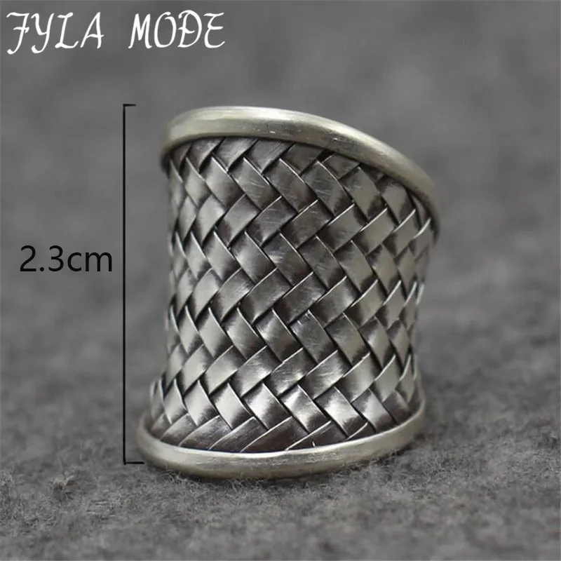 Black Thai Silver Handmade Weave Web Net Ring Authentic 100% 925 Sterling Silver Rings for Men Vintage Punk Style Men Jewelry
Black Thai Silver Handmade Weave Web Net Ring Authentic 100% 925 Sterling Silver Rings for Men Vintage Punk Style Men Jewelry