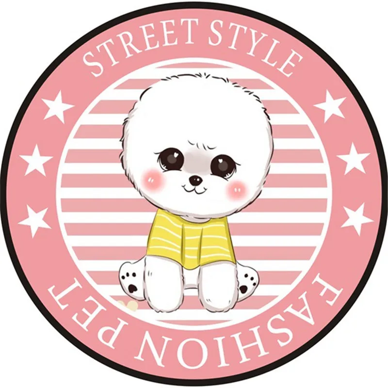 Cute Cartoon Dog Carpet Kids Room Play Game Baby Pet Rugs Pink Round Mat Chair Cushion Nursery Living Room Non Slip Carpets
Cute Cartoon Dog Carpet Kids Room Play Game Baby Pet Rugs Pink Round Mat Chair Cushion Nursery Living Room Non Slip Carpets
