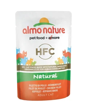 Almo nature pouches for Cats "chicken fillet" classic nature-chicken fillet 0,055 kg x 24 PCs
Almo nature pouches for Cats "chicken fillet" classic nature-chicken fillet 0,055 kg x 24 PCs