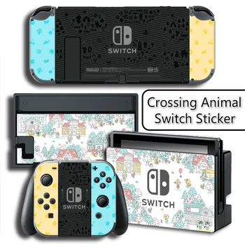 Animal Crossing Skin Sticker Vinyl for Nintendo Switch Sticker Skin NS Console and Joy-Con Controllers Sticker