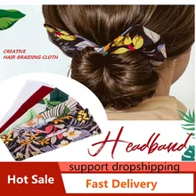 2021 New Fashion Summer Leisure Hairbands 6 Colors Hair Bands Women Summer Knotted Wire Headband Printing Hairbands dropshipping
2021 New Fashion Summer Leisure Hairbands 6 Colors Hair Bands Women Summer Knotted Wire Headband Printing Hairbands dropshipping